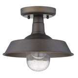 Antique Bronze Shallow Plate Adjustable Pendant Light - Homeroots - Flyclothing LLC