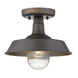 Antique Bronze Shallow Plate Adjustable Pendant Light - Homeroots - Flyclothing LLC