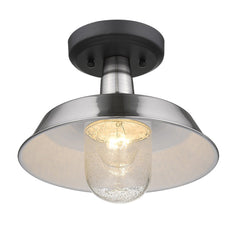 Silver Shallow Plate Adjustable Pendant Light - Homeroots