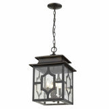 Calvert 4-Light Oil-Rubbed Bronze Hanging Lantern - Homeroots - Flyclothing LLC