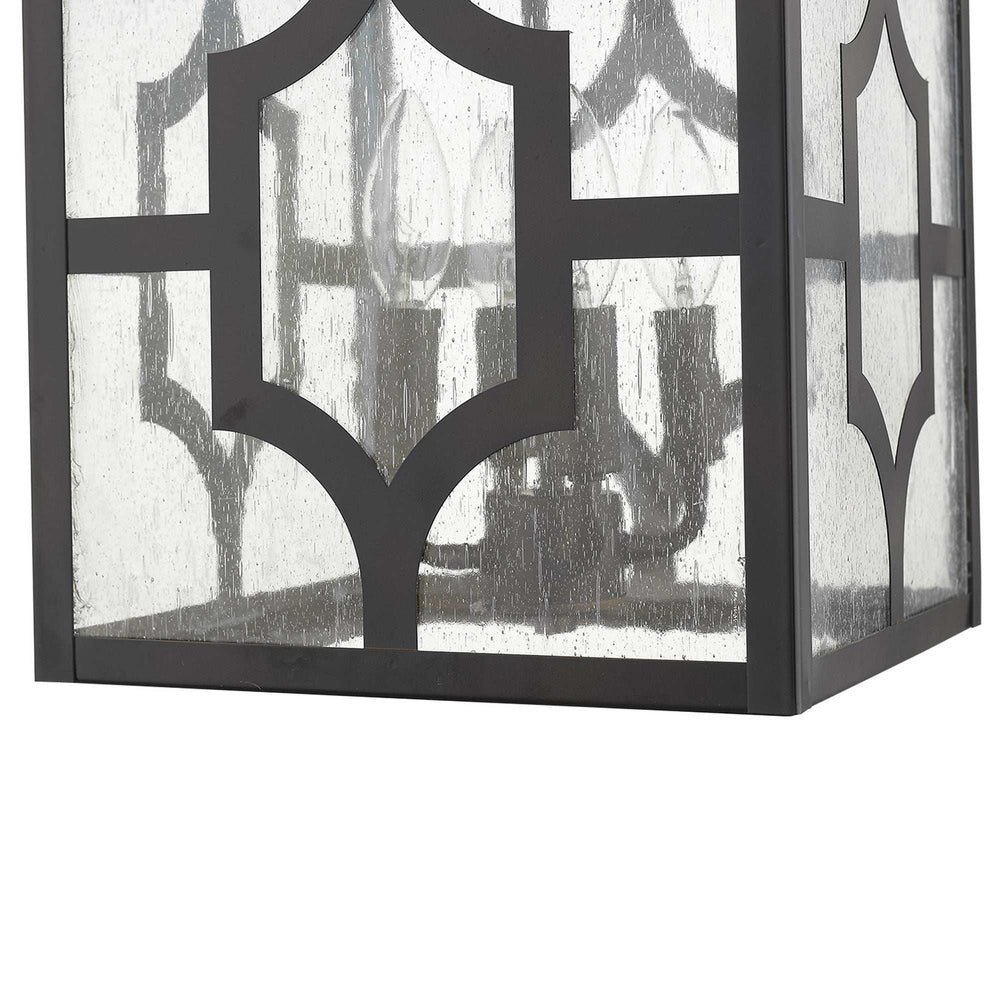 Calvert 4-Light Oil-Rubbed Bronze Hanging Lantern - Homeroots - Flyclothing LLC