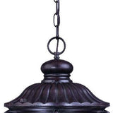 Naples 3-Light Marbelized Mahogany Hanging Light - Homeroots