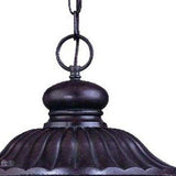 Naples 3-Light Marbelized Mahogany Hanging Light - Homeroots - Flyclothing LLC