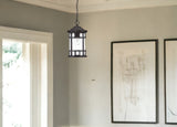 Matte Black Canister Hanging Light - Homeroots