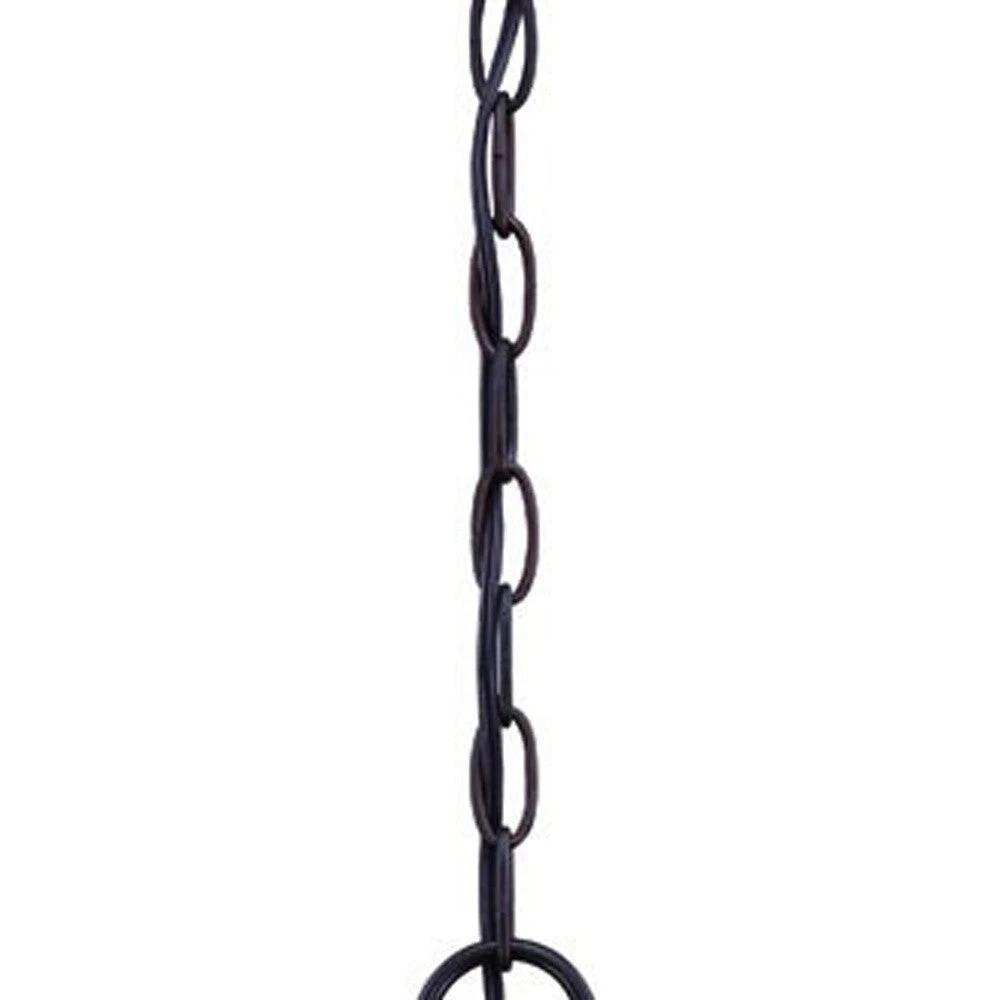 Stratford 1-Light Architectural Bronze Hanging Light - Homeroots - Flyclothing LLC