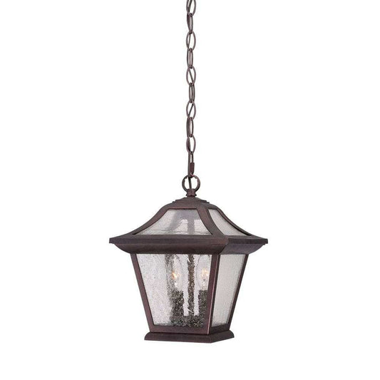Antique Bronze Birdhouse Shape Outdoor Hanging Light - Homeroots - Flyclothing LLC