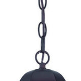 Matte Black Geometric Glass Hanging Light - Homeroots - Flyclothing LLC