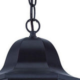 Antique Bronze Geometric Glass Hanging Light - Homeroots - Flyclothing LLC