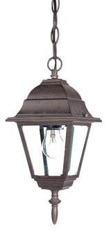 Antique Brown Beveled Glass Outdoor Hanging Light - Homeroots - Flyclothing LLC