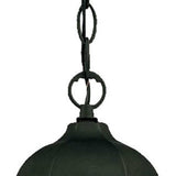 Matte Black Glass Lantern Hanging Light - Homeroots - Flyclothing LLC