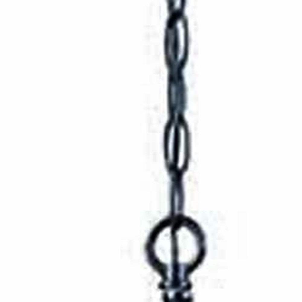 Three Light Matte Black Eastern Lantern Hanging Light - Homeroots - Flyclothing LLC