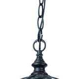 Matte Black Cage Hanging Light - Homeroots - Flyclothing LLC