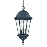 Telfair 3-Light Matte Black Hanging Light - Homeroots - Flyclothing LLC