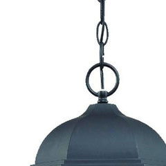 Telfair 3-Light Matte Black Hanging Light - Homeroots