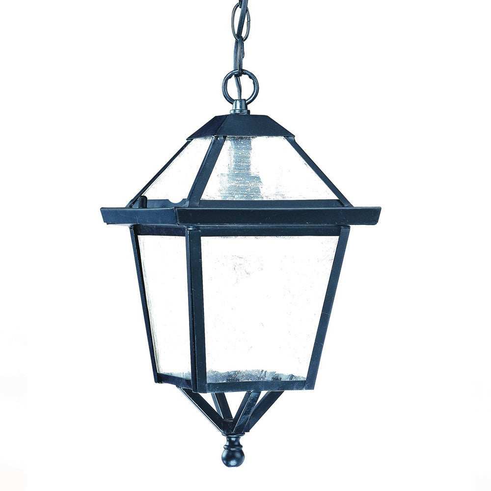 Matte Black Hanging Lantern Light - Homeroots - Flyclothing LLC