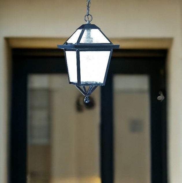 Matte Black Hanging Lantern Light - Homeroots - Flyclothing LLC