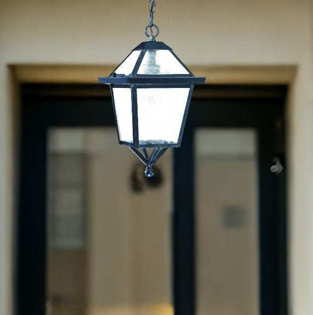Matte Black Hanging Lantern Light - Homeroots - Flyclothing LLC