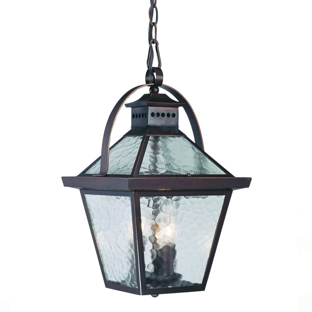 Bay Street 3-Light Architectural Bronze Hanging Light - Homeroots