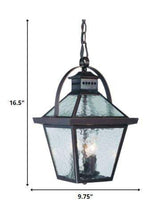 Bay Street 3-Light Architectural Bronze Hanging Light - Homeroots - Flyclothing LLC
