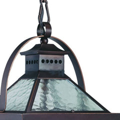 Bay Street 3-Light Architectural Bronze Hanging Light - Homeroots