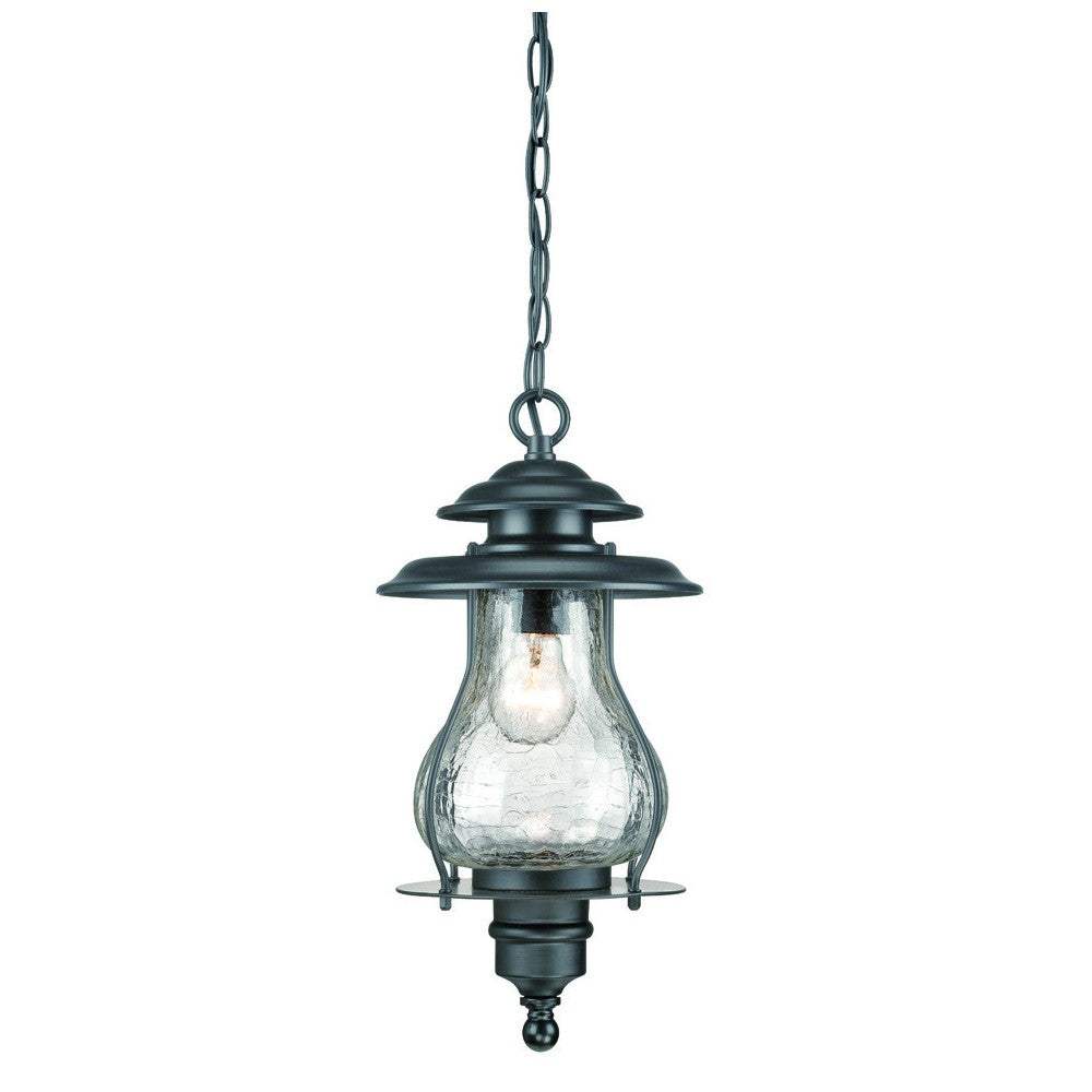 Matte Black Oil Lantern Hanging Light - Homeroots - Flyclothing LLC