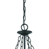 Belle 3-Light Matte black Hanging light - Homeroots - Flyclothing LLC