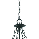 Belle 3-Light Matte black Hanging light - Homeroots