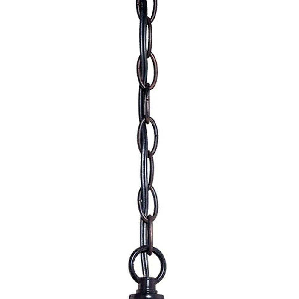 Matte Black Terrarium Shape Hanging Light - Homeroots - Flyclothing LLC