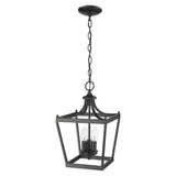 Vintage Black Metal Tapered Hanging Light - Homeroots - Flyclothing LLC