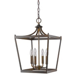 Kennedy 4-Light Oil-Rubbed Bronze Pendant - Homeroots