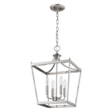 Kennedy 4-Light Satin Nickel Pendant - Homeroots - Flyclothing LLC