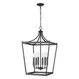 Kennedy 6-Light Matte Black Pendant - Homeroots - Flyclothing LLC