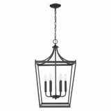 Kennedy 6-Light Matte Black Pendant - Homeroots