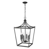Kennedy 6-Light Matte Black Pendant - Homeroots - Flyclothing LLC