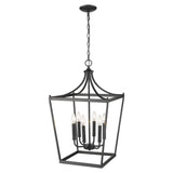 Kennedy 6-Light Matte Black Pendant - Homeroots - Flyclothing LLC