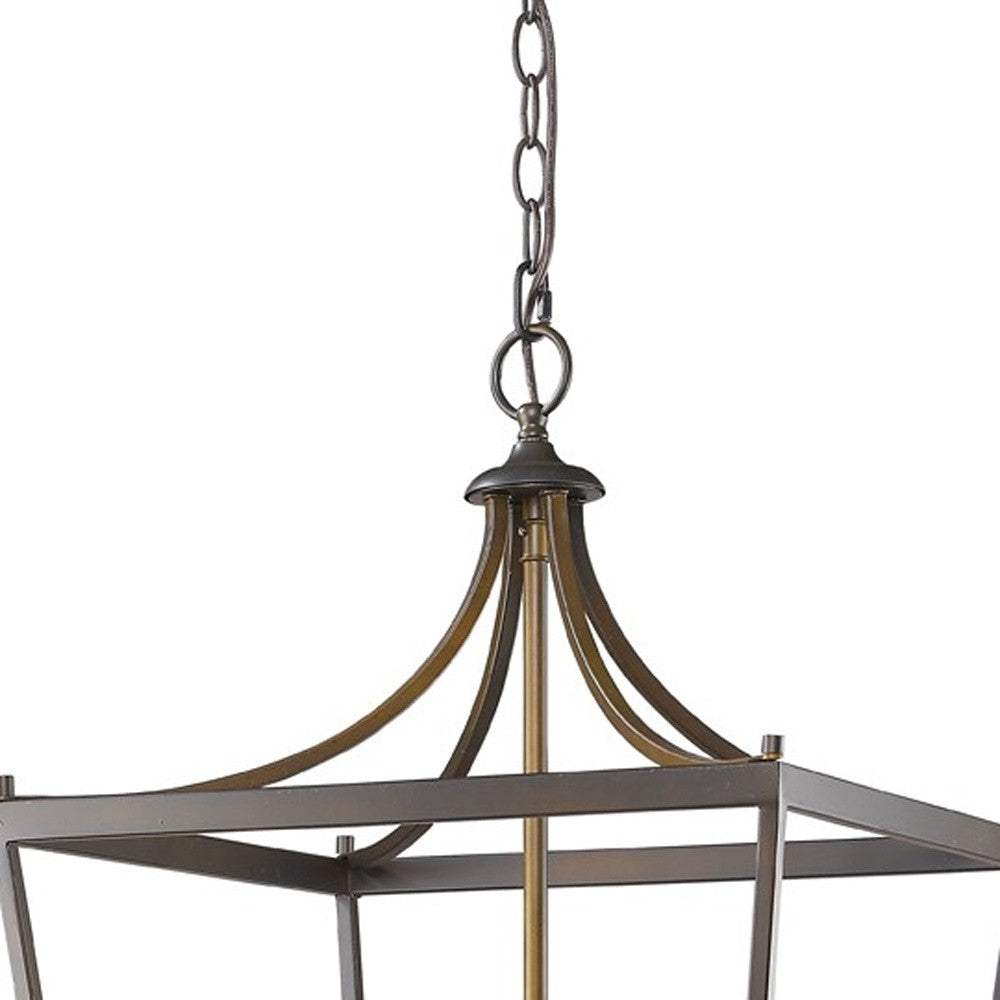 Kennedy 6-Light Oil-Rubbed Bronze Foyer Pendant - Homeroots - Flyclothing LLC