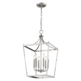 Kennedy 6-Light Satin Nickel Pendant - Homeroots - Flyclothing LLC