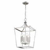 Kennedy 6-Light Satin Nickel Pendant - Homeroots - Flyclothing LLC