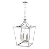Kennedy 6-Light Satin Nickel Pendant - Homeroots - Flyclothing LLC