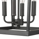 Kennedy 8-Light Matte Black Pendant - Homeroots - Flyclothing LLC