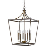 Kennedy 8-Light Oil-Rubbed Bronze Foyer Pendant - Homeroots