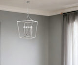Kennedy 8-Light Satin Nickel Pendant - Homeroots