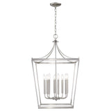 Kennedy 8-Light Satin Nickel Pendant - Homeroots - Flyclothing LLC