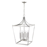 Kennedy 8-Light Satin Nickel Pendant - Homeroots - Flyclothing LLC