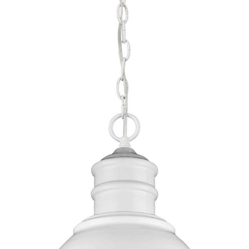 Colby 1-Light White Pendant - Homeroots - Flyclothing LLC
