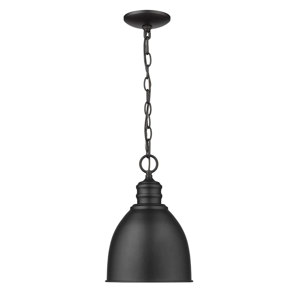 Minimalist Black Metal Pendant Hanging Light - Homeroots - Flyclothing LLC
