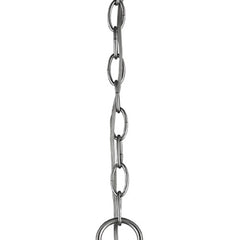 Minimalist Silver Metal Pendant Hanging Light