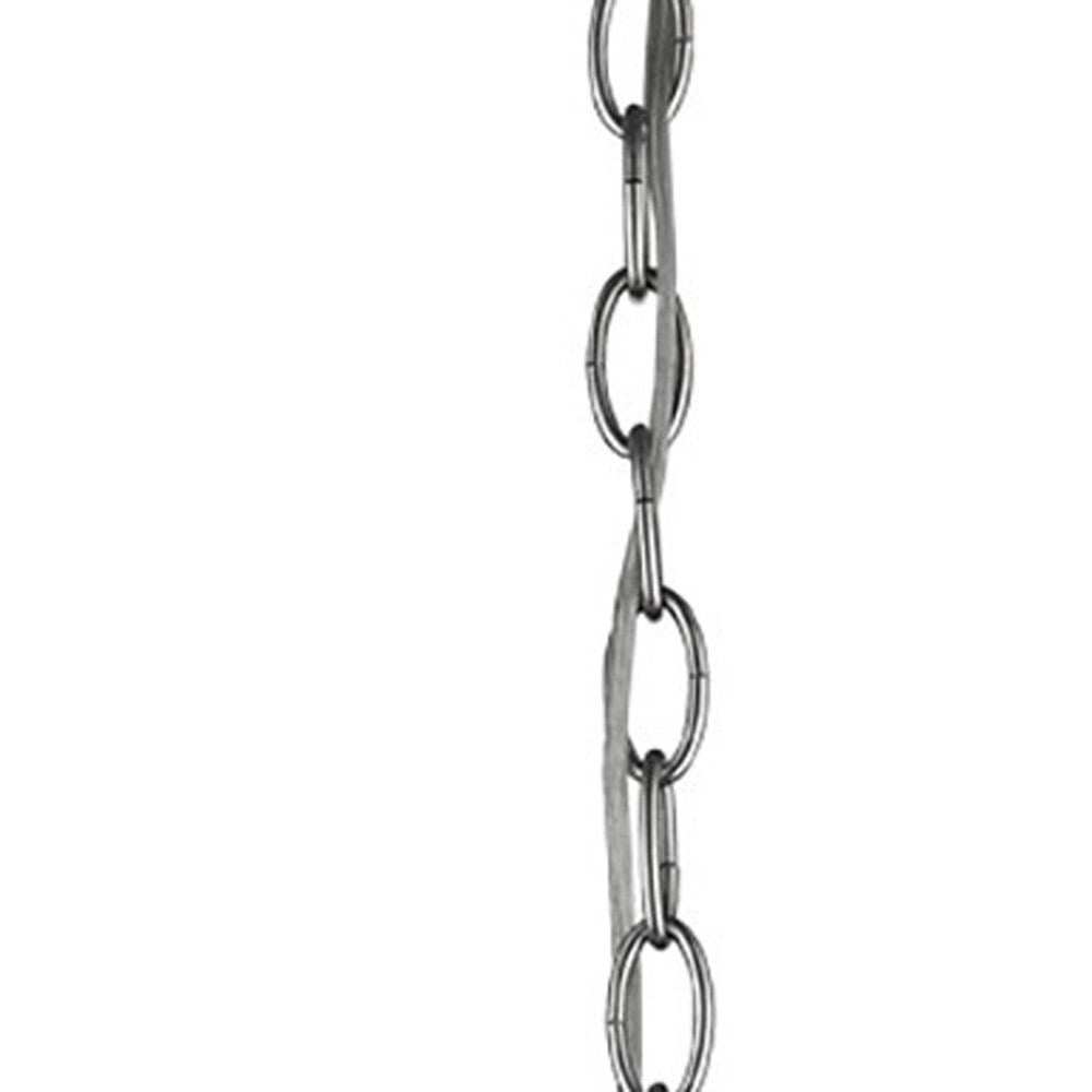 Minimalist Silver Metal Pendant Hanging Light - Homeroots - Flyclothing LLC