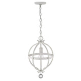 Callie 1-Light Country White Pendant - Homeroots - Flyclothing LLC