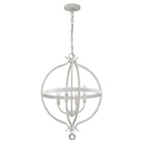 Callie 4-Light Country White Pendant - Homeroots - Flyclothing LLC